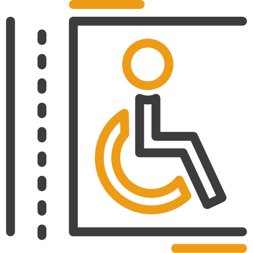 handicap Generic color outline icona