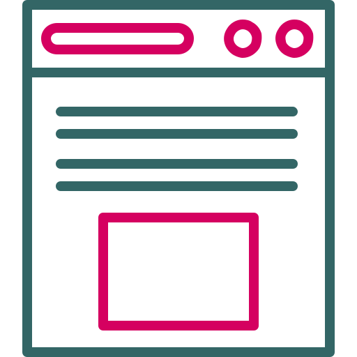 programma di navigazione in rete Generic color outline icona