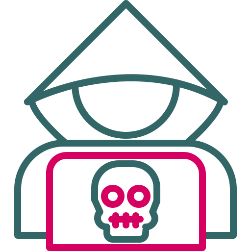 hacker Generic color outline icon