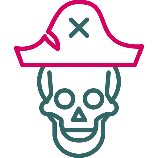 Skull Generic color outline icon