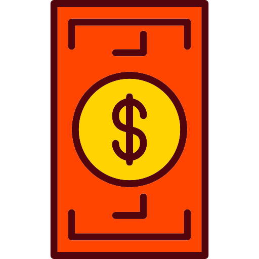 dinero Generic color lineal-color icono