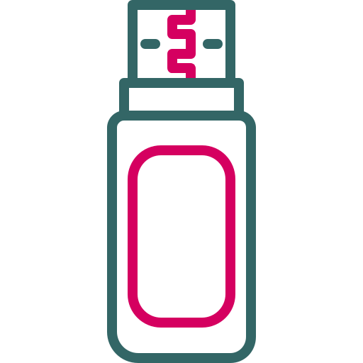 Usb Generic color outline icon