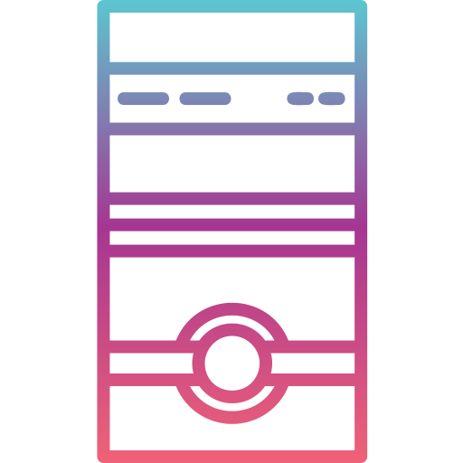 cpu Generic gradient outline Ícone