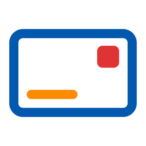 Credit card Generic color outline icon