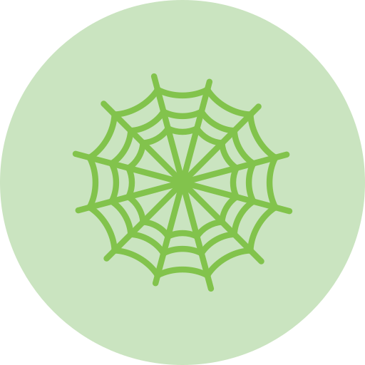 Spider web Generic color fill icon