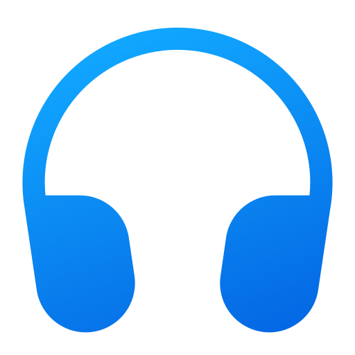 Headset Generic gradient fill icon