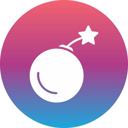 bomba Generic gradient fill icono