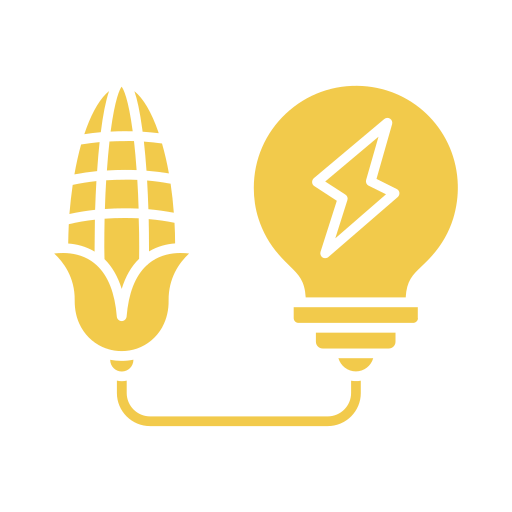 energia z biomasy Generic color fill ikona