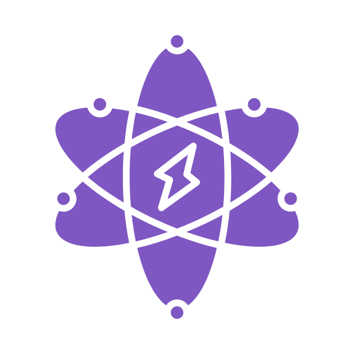原子力 Generic color fill icon