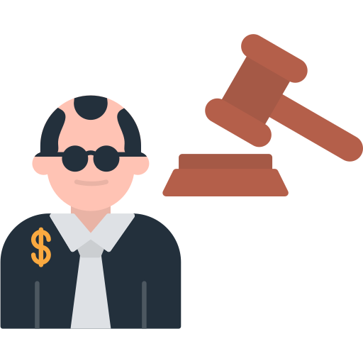 Law and order Generic color fill icon