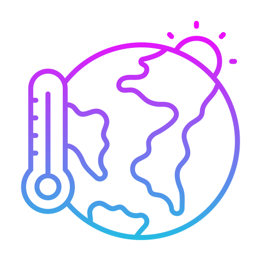 Climate change Generic gradient outline icon