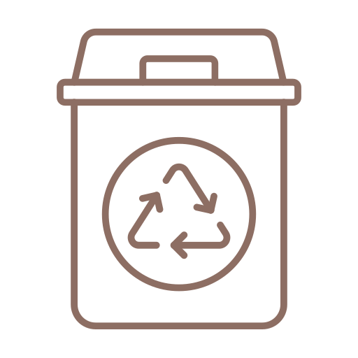 Recycle bin Generic color outline icon