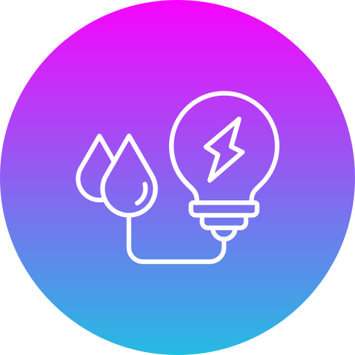 Clean energy Generic gradient fill icon