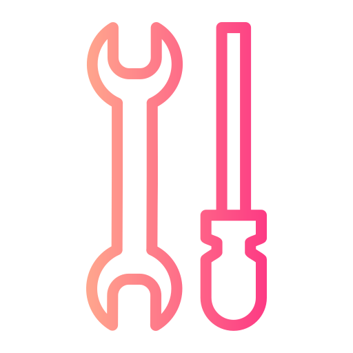 Hand tools Generic gradient outline icon