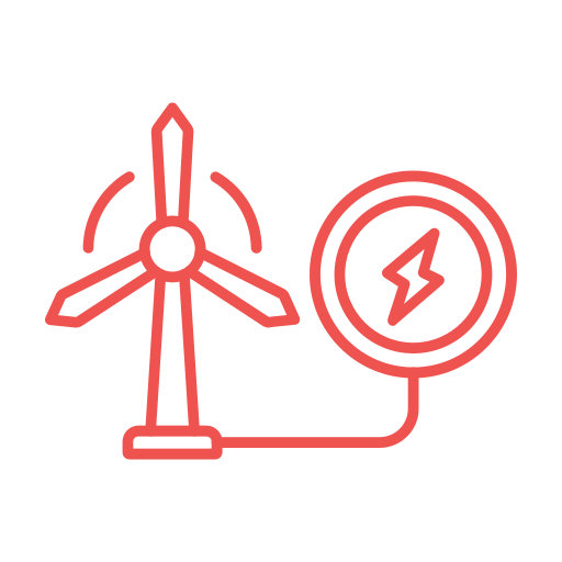 energia eoliczna Generic color outline ikona