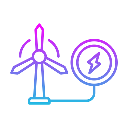 energia eoliczna Generic gradient outline ikona