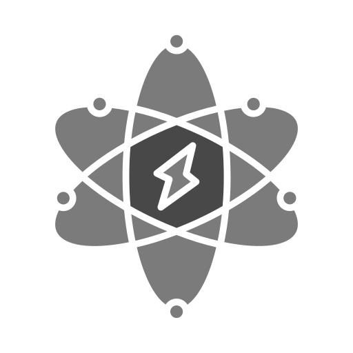 energia atomowa Generic color fill ikona
