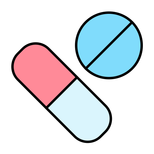 antibiótico Generic color lineal-color icono