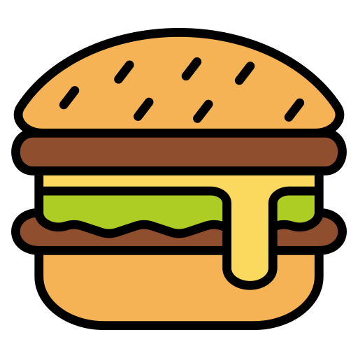 ハンバーガー Generic color lineal-color icon