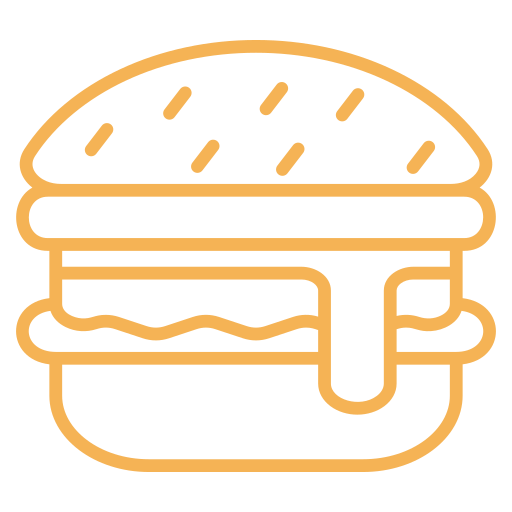 Hamburger Generic color outline icon