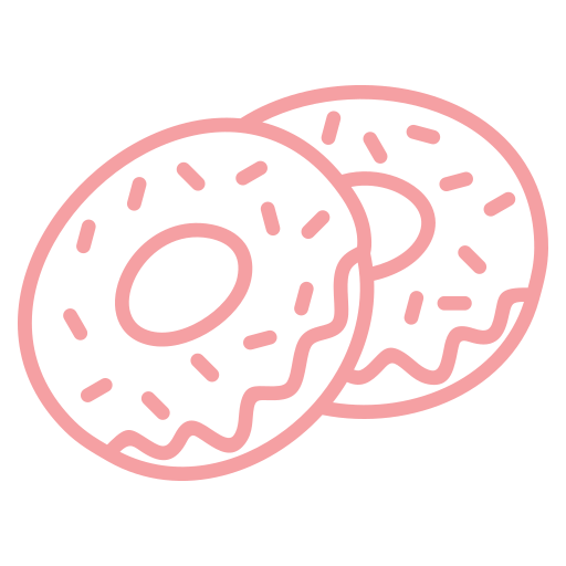 donut Generic color outline icoon
