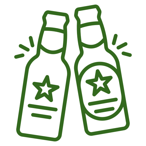 Beer bottle Generic color outline icon