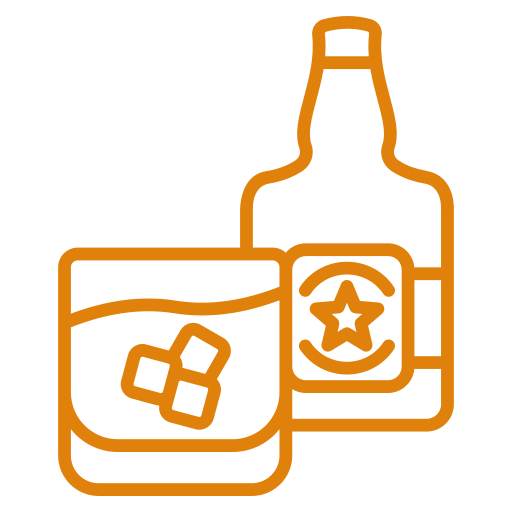 Whiskey glass Generic color outline icon