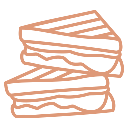 Grilled cheese Generic color outline icon