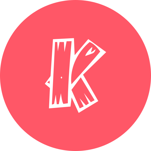 brief k Generic color fill icoon