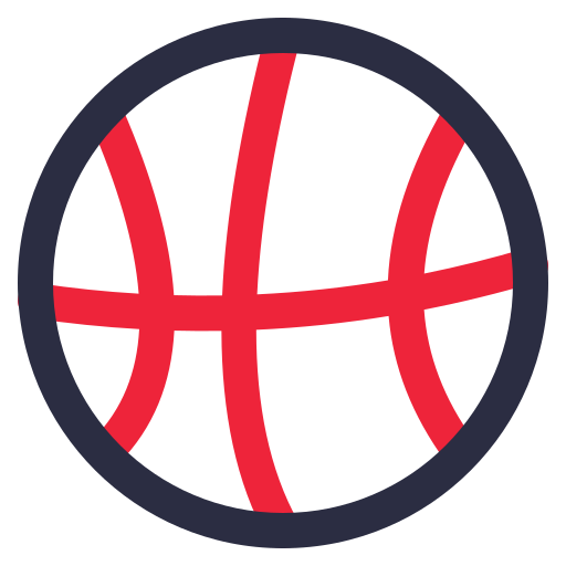 basketbal Generic color outline icoon