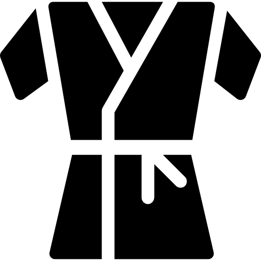 Karate Curved Fill icon