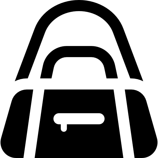 Sport bag Curved Fill icon