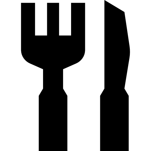 cuchillería Basic Straight Filled icono