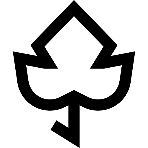 잎 Basic Straight Lineal icon