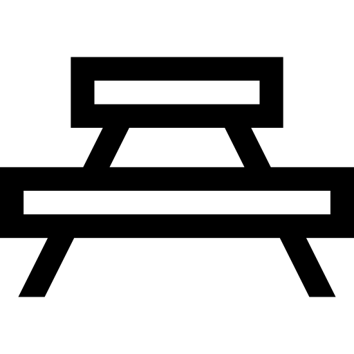 テーブル Basic Straight Lineal icon