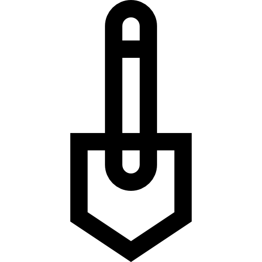 schaufel Basic Straight Lineal icon