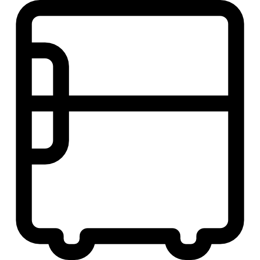 refrigerador Basic Straight Lineal icono