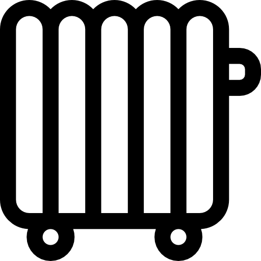 radiateur Basic Straight Lineal Icône