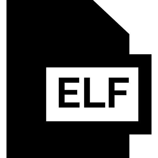 elf Basic Straight Filled icoon