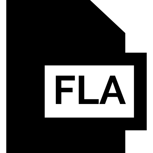 fla Basic Straight Filled icona