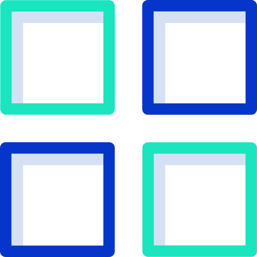 kwadraty Icongeek26 Outline Colour ikona
