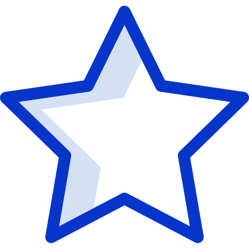 estrella Icongeek26 Outline Colour icono