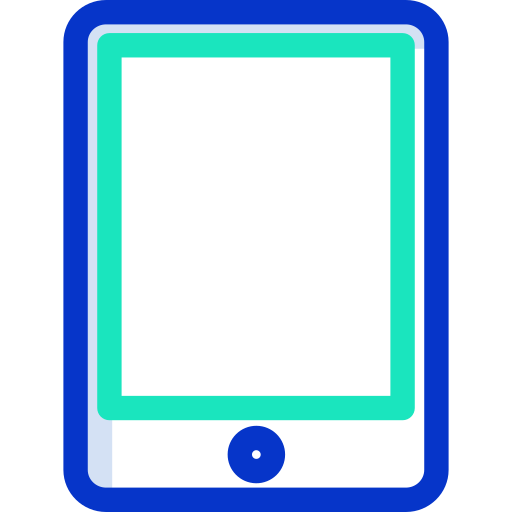 Tablet Icongeek26 Outline Colour icon