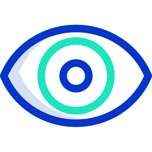ojo Icongeek26 Outline Colour icono