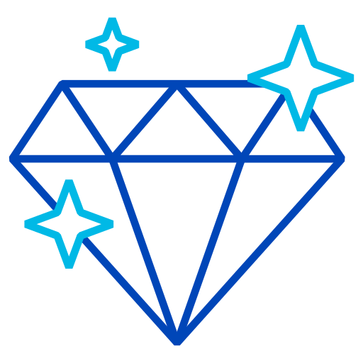 다이아몬드 Generic color outline icon