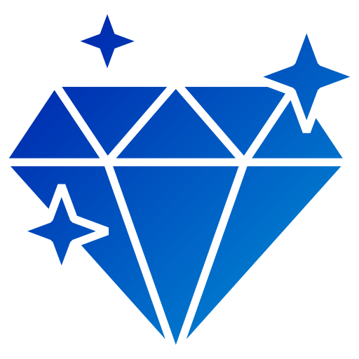 diamant Generic gradient fill Icône