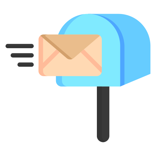 Letterbox Generic color fill icon
