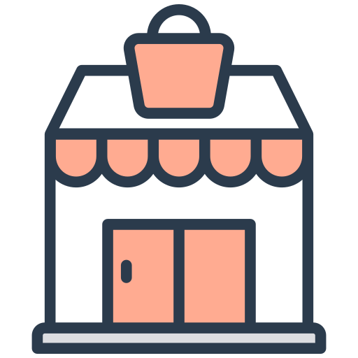 Grocery store Generic color lineal-color icon