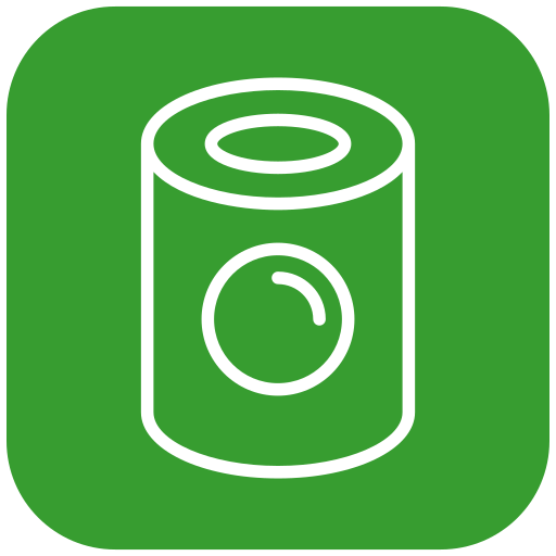 Canned food Generic color fill icon