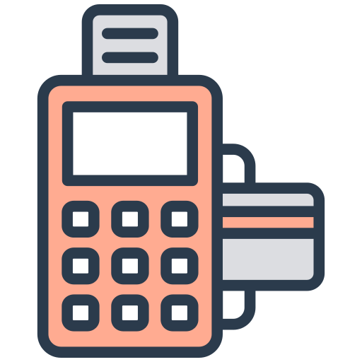 Cash register Generic color lineal-color icon